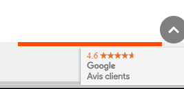 Aperçu des notes Google Avis Clients