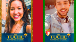 Promotion sortie du film "Les Tuche 3" filtre sponsorisé cadre officiel présidentiel 
