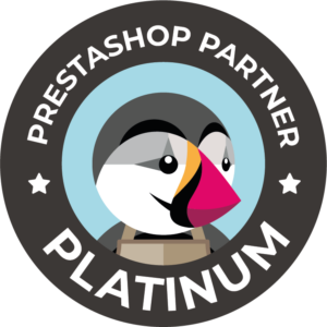 Badge PrestaShop Partner Platinum