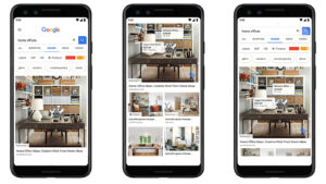 Shoppable Ads de Google Images sur smartphone