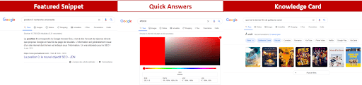 google quick answer 