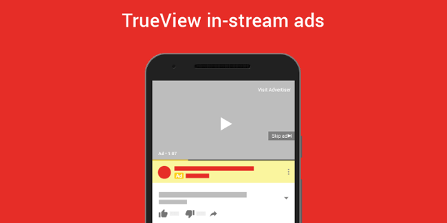 Trueview in-stream ads